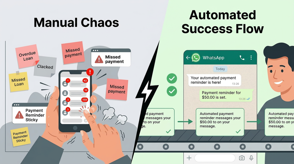WhatsApp Loan Collection: How to Automate Payment Reminders in 2026