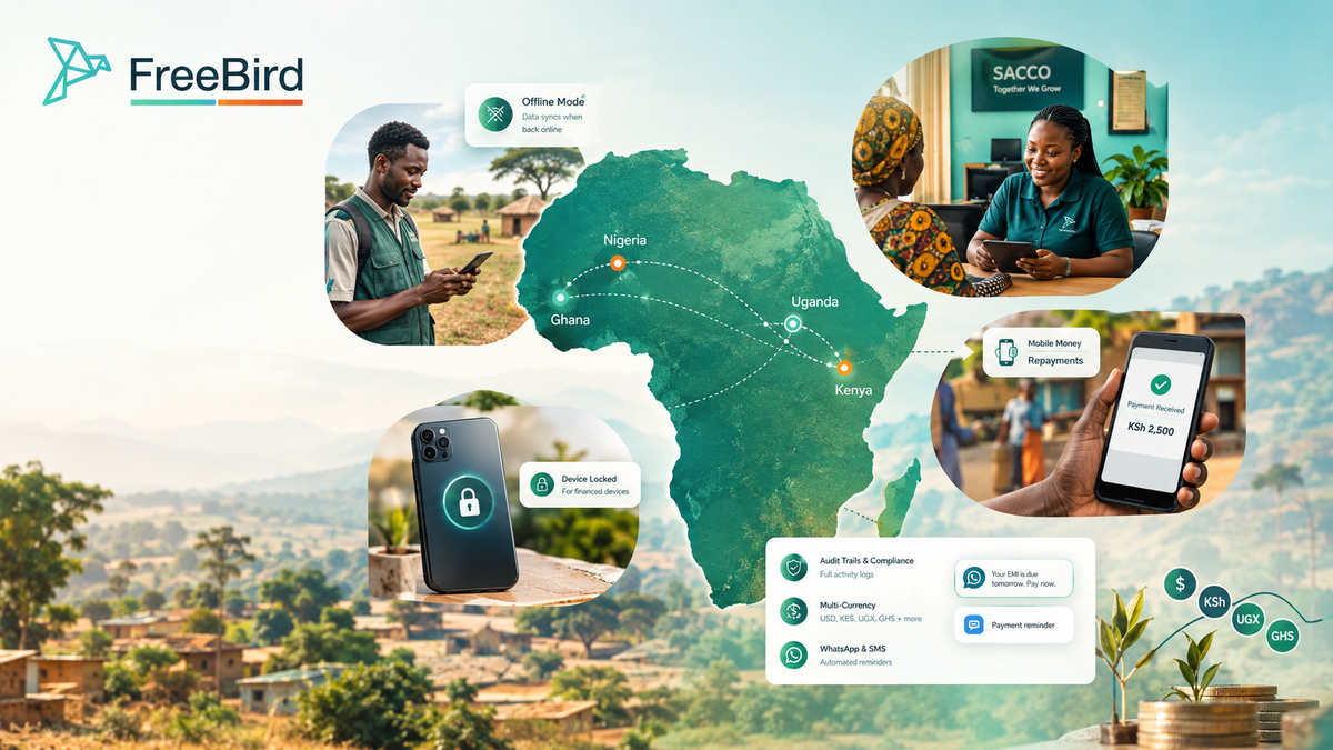 Loan Management Software for Africa: MFIs, SACCOs, and Device Financing Companies